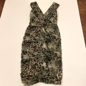 TADASHI | Leopard Dress | Women’s Dress | Size 2P